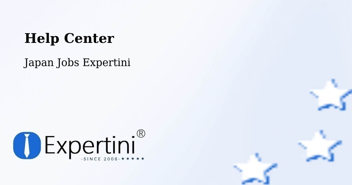Help Center – Misato Shi - Japan Jobs Expertini