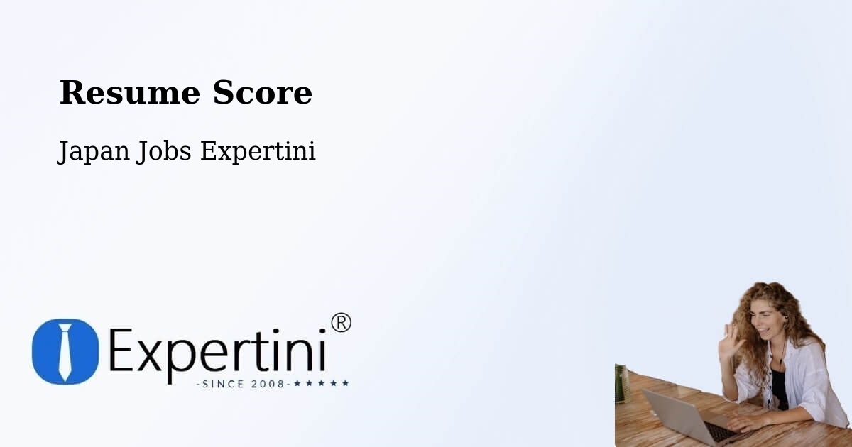 Resume Score & Job Description Match Tool – Misato Shi - Japan Jobs Expertini