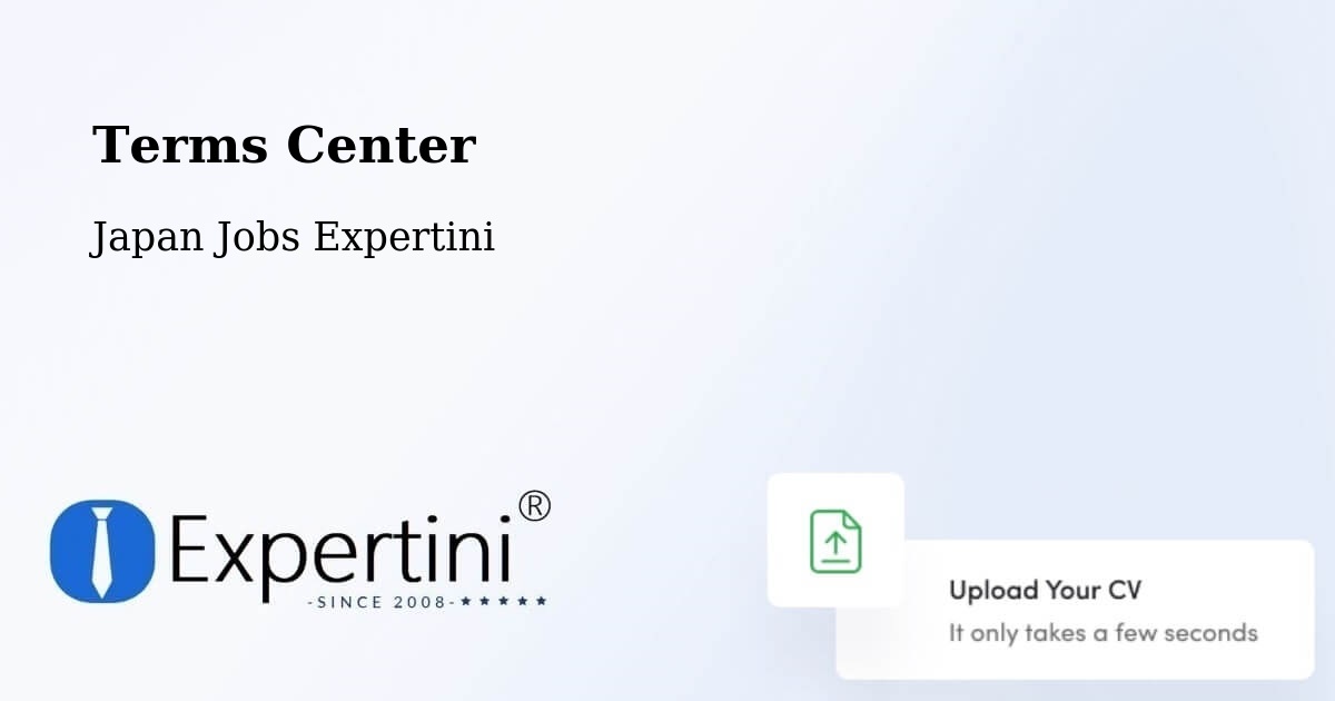 Terms of Service – Misato Shi - Japan Jobs Expertini